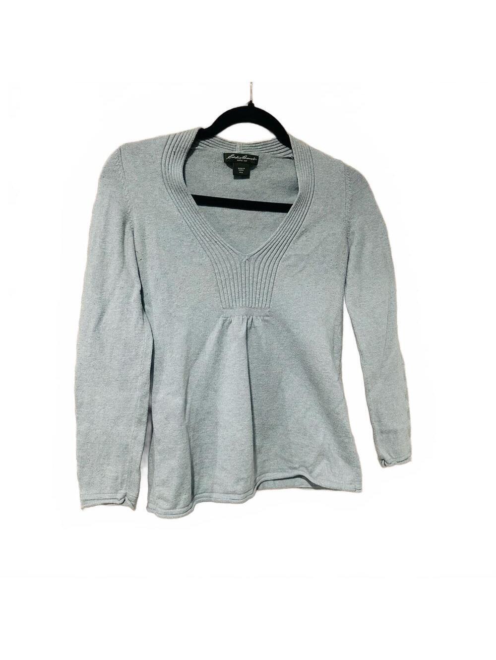 Eddie Bauer v neck long sleeve